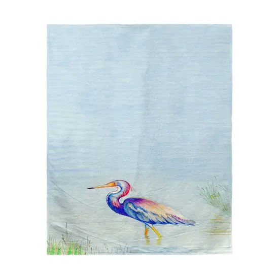 Betsy Drake Tri-Colored Heron Beach Towel Multicolor {1}