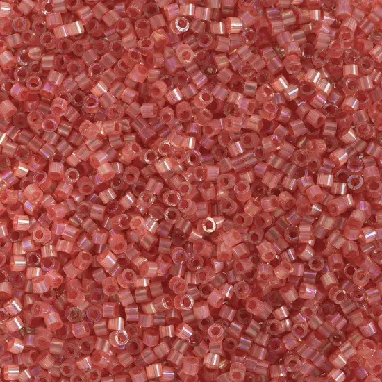 Miyuki Delica 50g Berry AB Silk Inside Dyed (DB1865) Glass Beads, 11/0 {1}