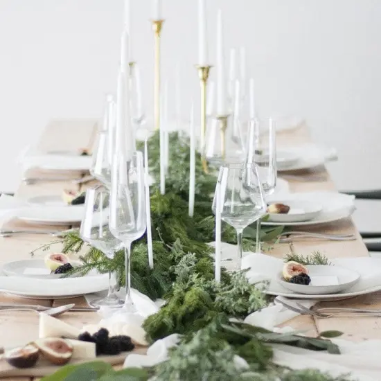 Real Touch Norfolk Pine Garland - 72" {4}