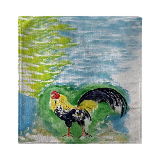Betsy Drake Bantam Rooster Kitchen Towel {1}