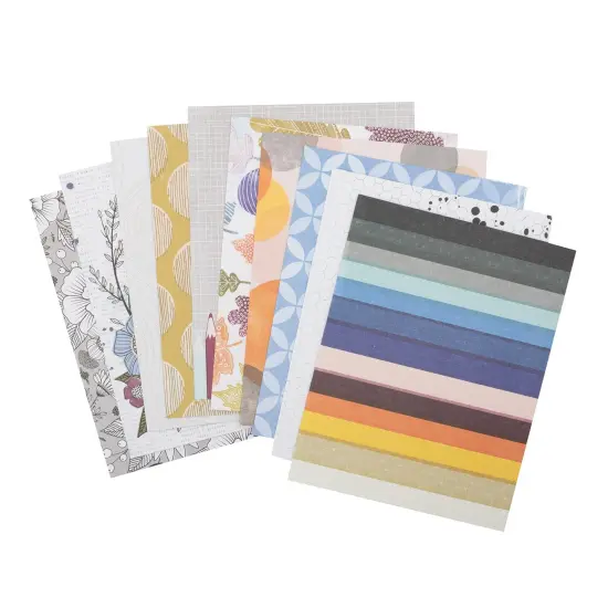 American Crafts A2 Cards W/Envelopes (4.375"X5.75") 40/Box-Vicki Boutin Discover + Create {4}