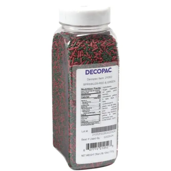 Red & Green Sprinkles {1}
