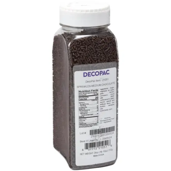 Medium Chocolate Sprinkles {1}