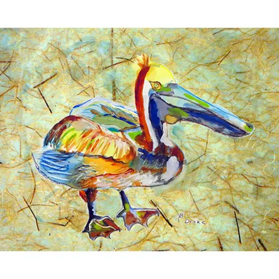 Betsy Drake Heathcliff Pelican Place Mat Set of 4 {1}