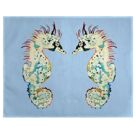 Betsy Drake Betsy's Seahorse Place Mat Set of 4 {1}