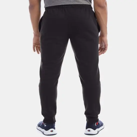 Champion&reg; Powerblend Fleece Joggers Black {4}