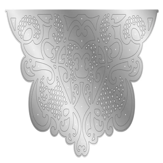 Sara Signature Floral Elegance Metal Die-Luxurious Lace {2}