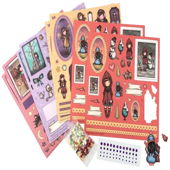 Studio Light Gorjuss Die-cut Sheets 10/Pkg-Nr. 04 {3}