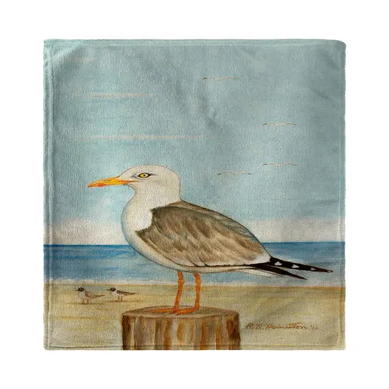 Betsy Drake Seagulls Beach Towel {1}