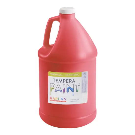 Kaplan Early Learning Company Kaplan Kolors Washable Tempera Paint Gallons - Set of 6 {4}