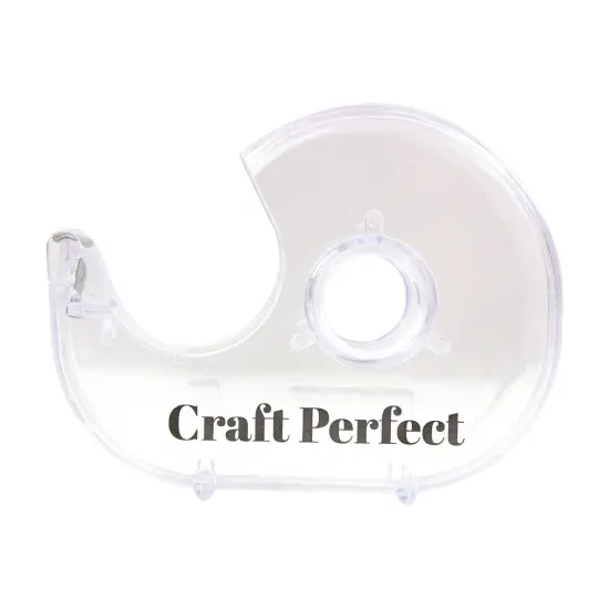 Craft Perfect Low Tack Tape Dispenser-Clear {1}