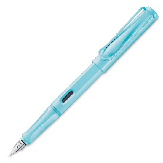 Lamy Safari Fountain Pen - Aqua Sky, Fine Nib {1}