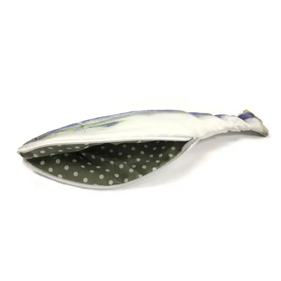 Wrapables Novelty Fish Style Pencil Case Blue {2}