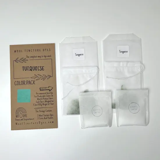 Wool Tincture Dye Color Packs Pumpkin {4}