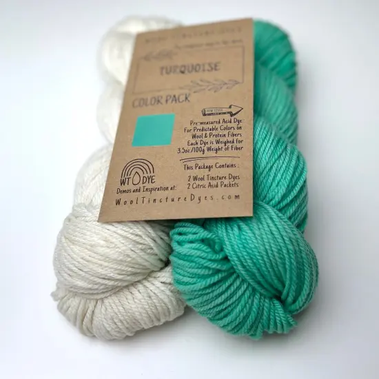 Wool Tincture Dye Color Packs Coral {6}