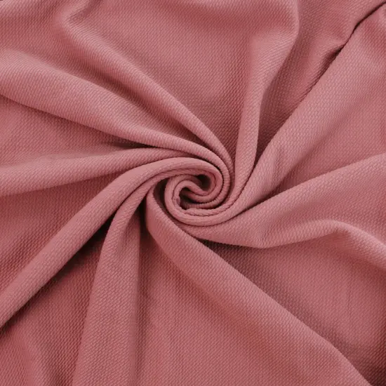 Solid 4 way Stretch Liverpool Bullet Fabric Rosy Mauve {2}
