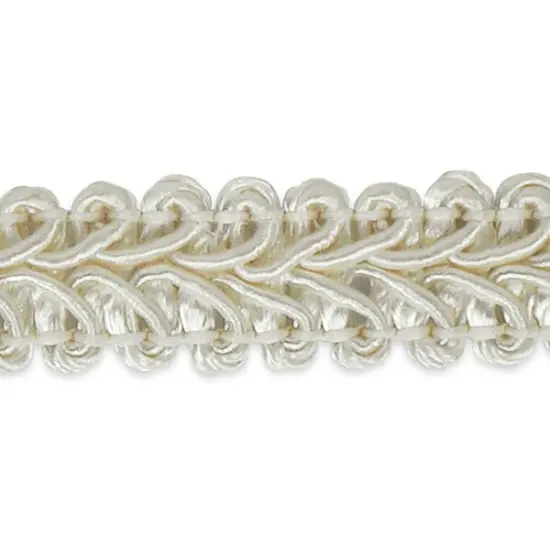 10 yards of Alice Classic Woven BraidTrim | 10 yard cut Ivory {1}