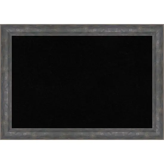 Angled Wood Framed Corkboard, Black Cork Metallic Rainbow {1}