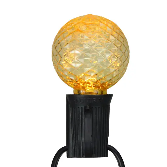 Northlight Faceted LED G40 Globe Christmas Replacement Bulbs - Multicolor- Pack of 25 {1}