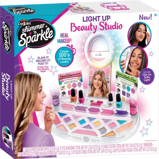 Cra-Z-Art Shimmer 'N Sparkle Light Up Beauty Studio {2}