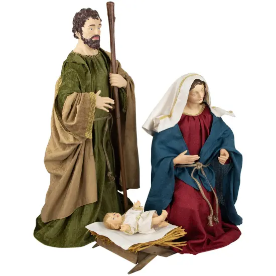 Northlight 3-Piece Holy Family Nativity Christmas Figurine Set - 36" Multi {5}