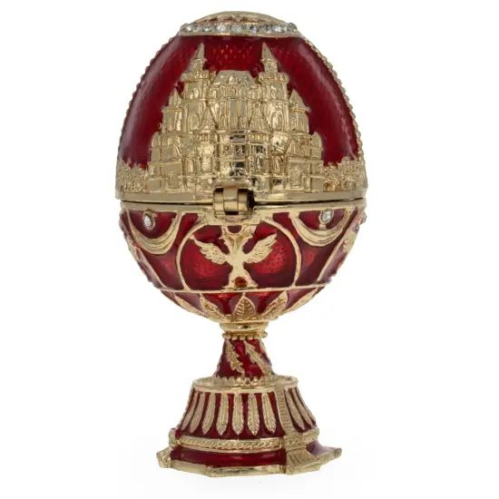 The City Royal Inspired Imperial Easter Egg with Clock {4}