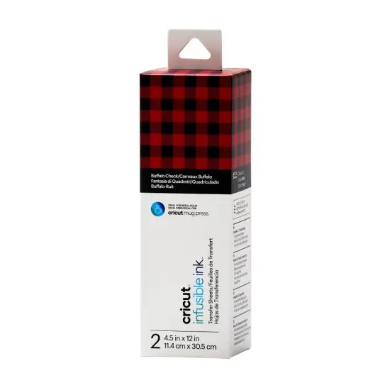 Cricut Infusible Ink Transfer Sheets (2 ct) - Buffalo Check {1}