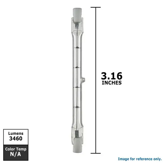 USHIO J120V-200W/79MM Short R7S-12 base Halogen Bulb {4}