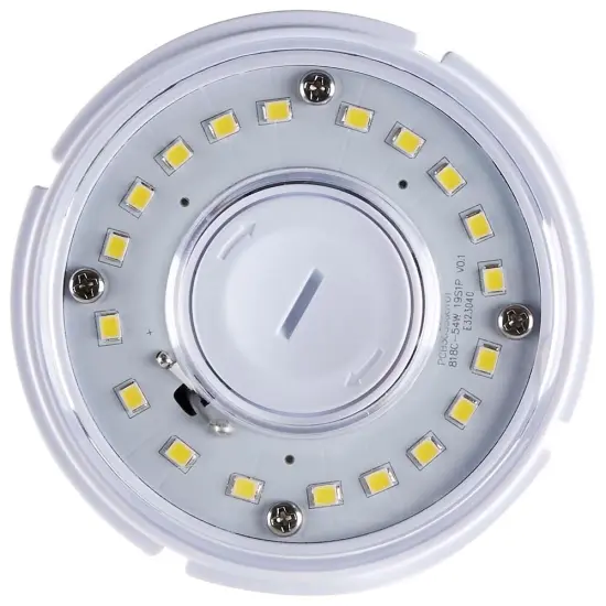 Satco 54w Hi-Pro LED HID Replacement 5000K Extended Mogul Base 100V-277V Natural Light {3}