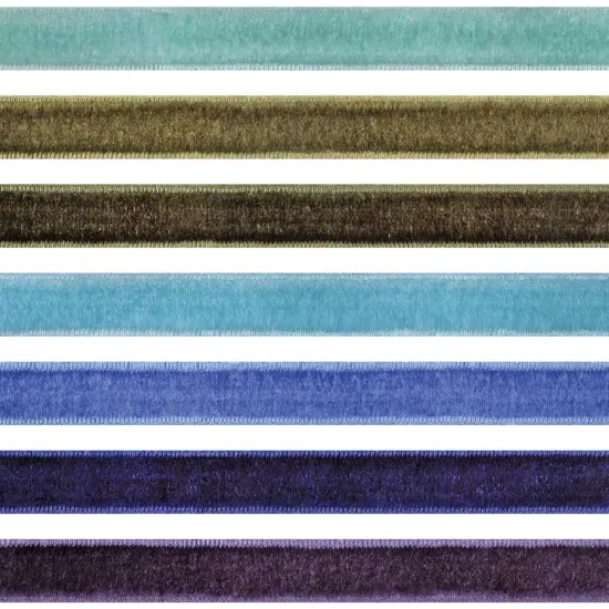 Idea-Ology Velvet Trims 7/Pkg-Cool {2}
