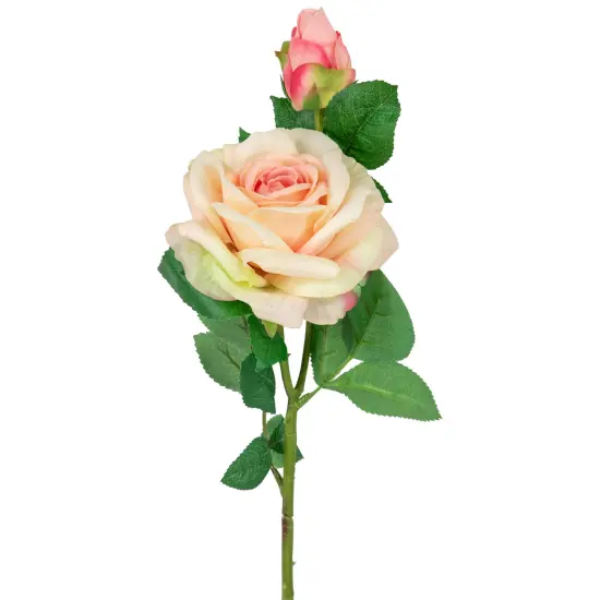 Northlight Real Touch&trade; Light Pink Artificial Rose Stems, Set of 6 - 26" {6}