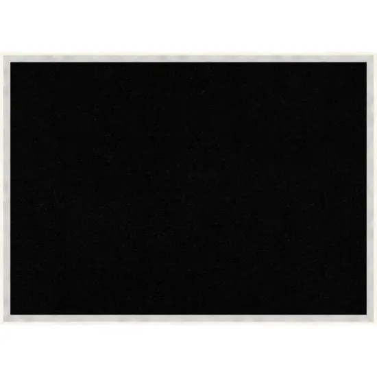 Paige Wood Framed Corkboard, Black Cork Paige White Gold {7}
