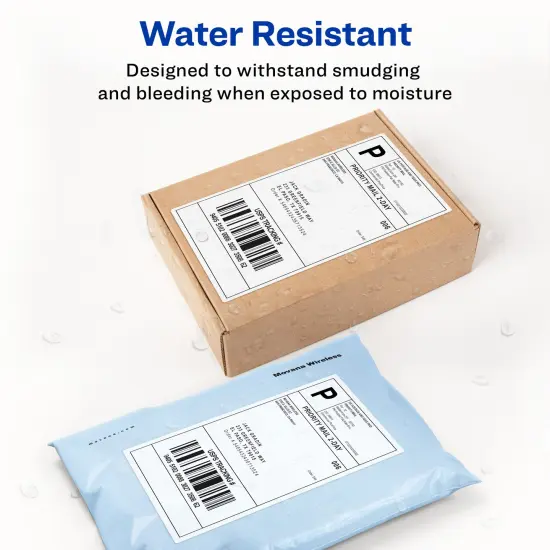 Avery Direct Thermal Roll Labels, 4" x 6", White, 220 Shipping Labels Per Roll, 1 Roll (4156) {4}