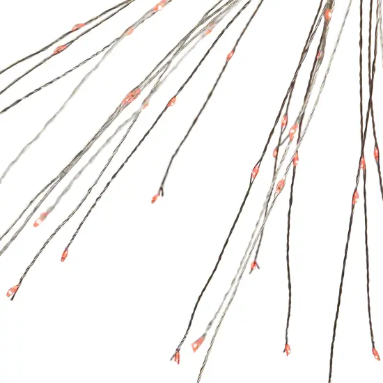 Northlight LED Lighted Firework Branch Christmas Decoration - Micro Fairy Red Lights - 20" {6}