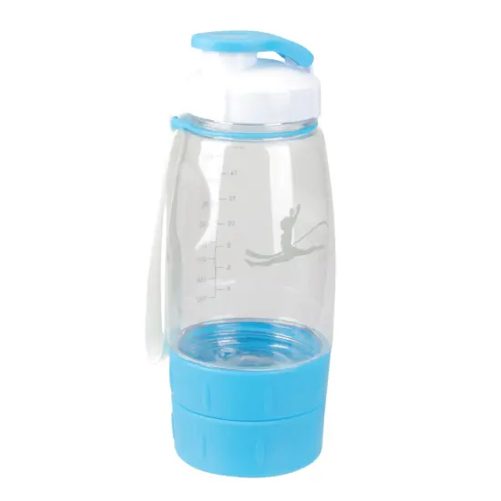 Avon Blue 3-in-1 Portable Shake Bottle for Healthy Drinks, 9-Inch {1}