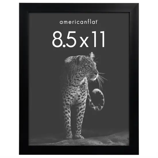 Americanflat Gallery-Style Picture Frame - Ideal Frame for Gallery Wall Display - Showcase Artwork, Prints, and Photos - Shatter Resistant Glass - Hanging Hardware with Drywall Anchor {1}