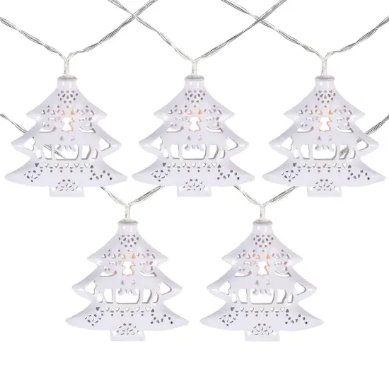 Northlight LEDChristmas Tree and Deer Light Set - Warm White - 3' Clear Wire - 10ct {3}