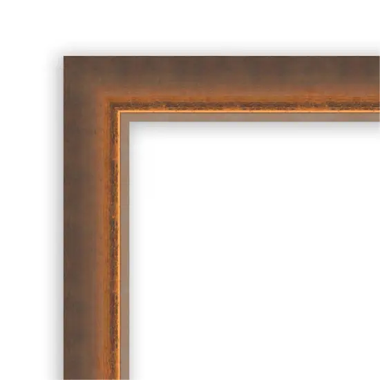 Two Tone Wood Framed Magnetic Board Bronze Copper {2}
