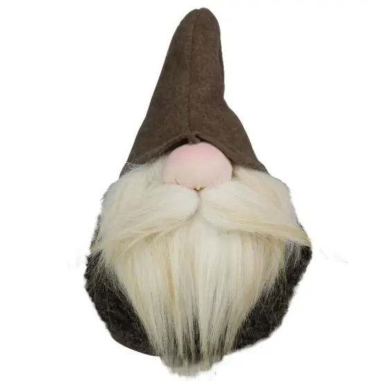 Northlight Bulbous Nose Santa Gnome Christmas Decoration - 8" - Brown {1}