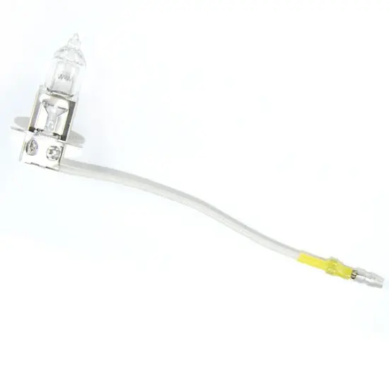 USHIO H3 - 35W 12v JA12V-35W PK22S base halogen bulb H3 w/ bullet terminal {2}