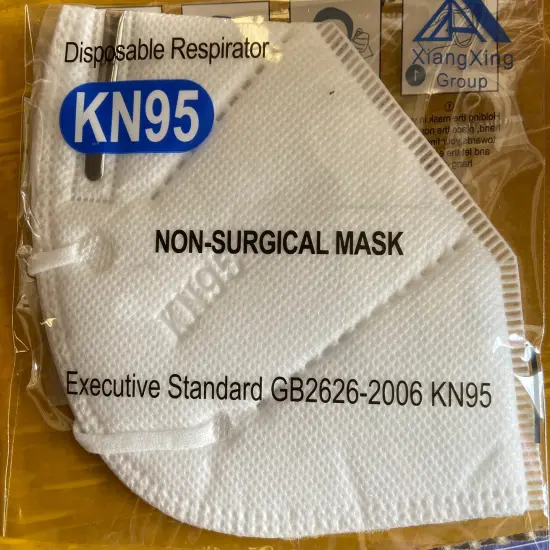 Dozen KN95 Masks Rated Particulate Protective Respirators Without Exhalation Valve {2}