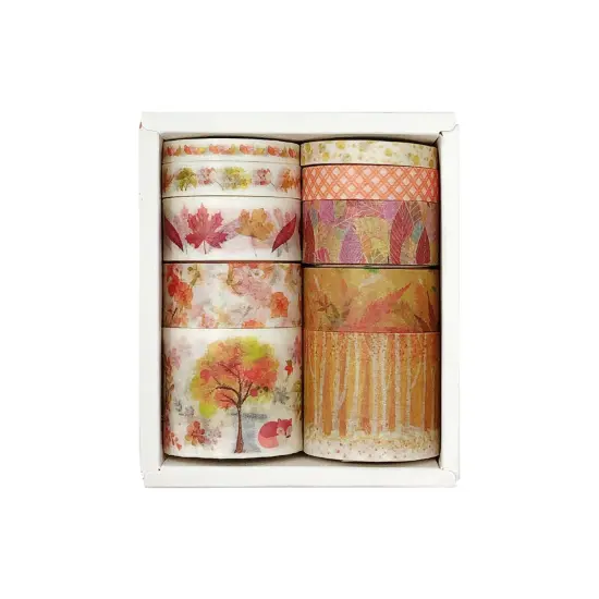 Wrapables Decorative Washi Tape Box Set (10 Rolls) Purple Tones {6}