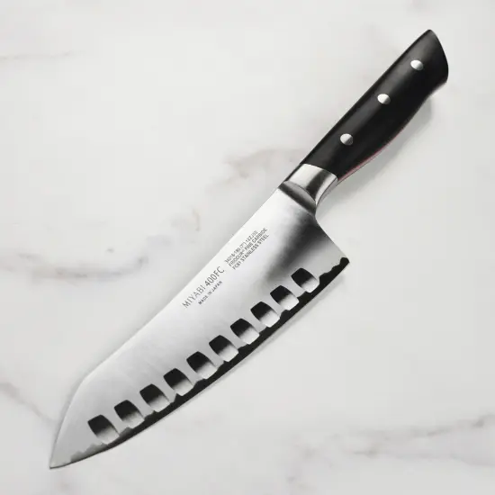 Miyabi Evolution 7-inch Rocking Santoku {4}