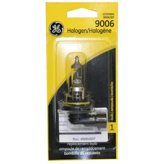 GE 18510 9006 - 55w 12.8v T4 P22d C-8 Miniature Automotive Bulb {3}