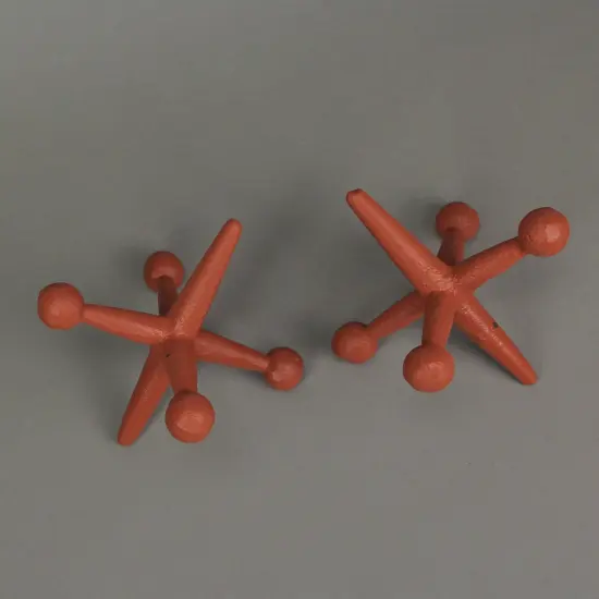 Cast Iron Giant Jack Bookends Decorative Metal Sculpture Doorstop Home Decor {5}