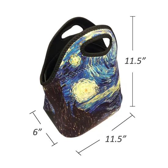 Wrapables Insulated Neoprene Lunch Bag Sunflowers Bloom {3}