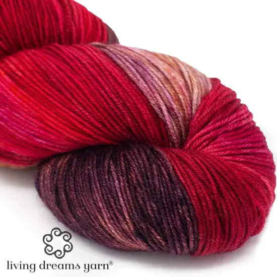 Living Dreams Yarn Galilea: Colorful Superwash Merino Sock Yarn. Super Soft and Strong. Hand Dyed to Perfection Pluto {2}