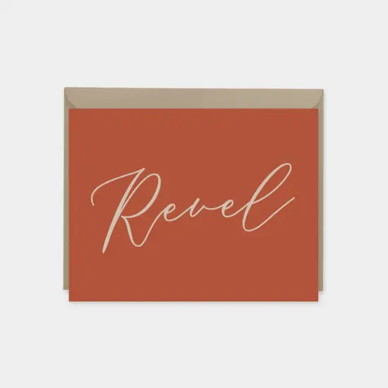 Revel Cards, Invitation Card, Event Card {3}