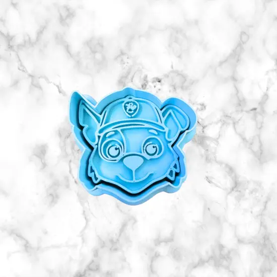 Dog Patrol face Cookie Cutter & Stamp 9 PCS Set and Individual {3}