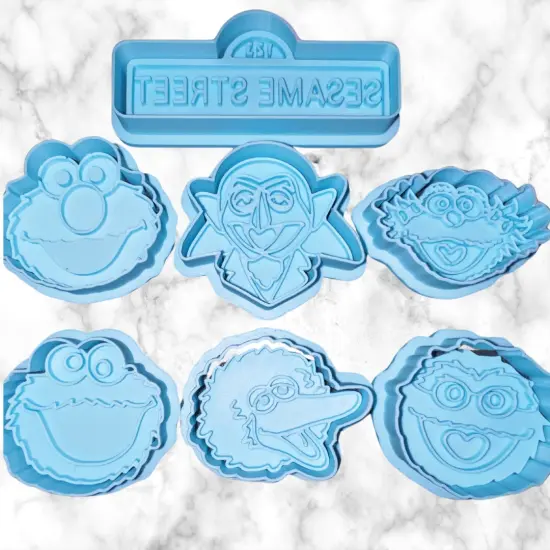Street Monsters Cookie Cutter & Stamps {2}
